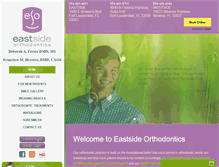 Tablet Screenshot of eastsideorthodontics.com